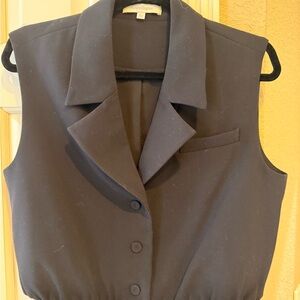 Favorite Daughter Black Sleeveless Top